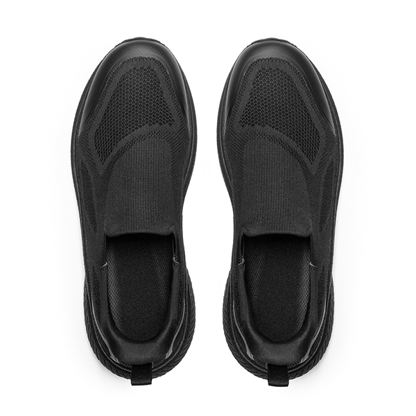 [ALLSWIFIT PACE] Men's Breathable Slip-On Sneakers - ALL BLACK - 5